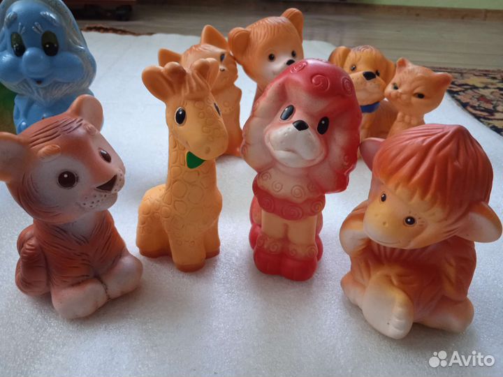 Резиновые игрушки СССР