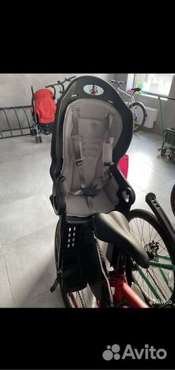 Детское немецкое велокресло Kindersitz EN14344