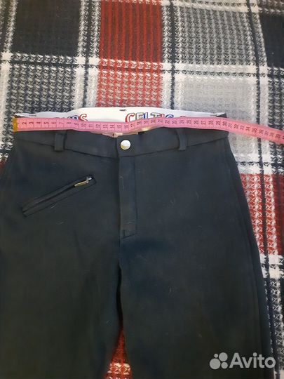 Синие бриджи для верховой езды детские (12 лет)