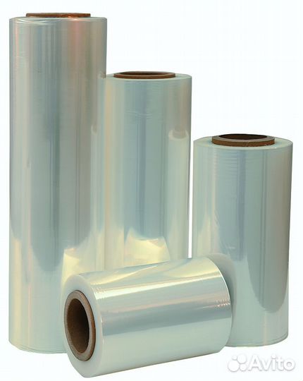 Плёнка поф термоусадочная 350мм х 1000м х 19мкр