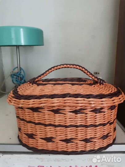 Корзина плетеная