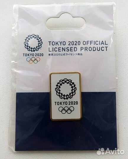 Официальный значок токийской олимпиады