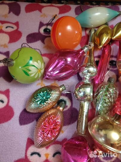 Ёлочные игрушки СССР