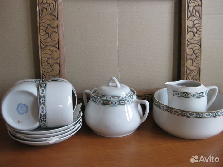 Сервиз чайный Вербилки 20-30 годы