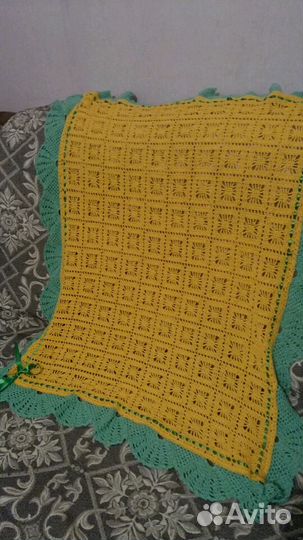 Плед ручная работа