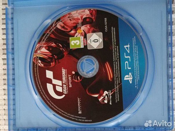 Игра ps4 дисковая версия gran turismo sport