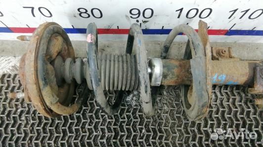 Стойка передняя левая mitsubishi lancer 10 (CEA19K