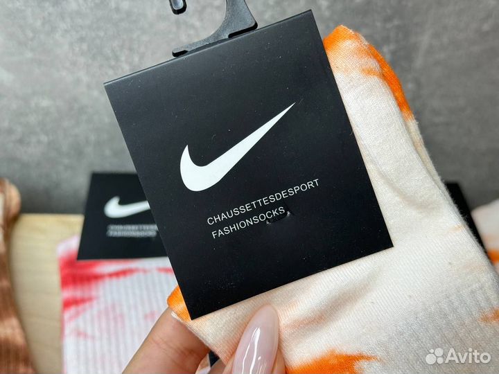 Носки Nike Tie Dye Оригинал-качество