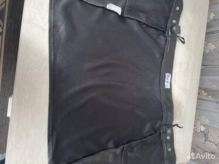 Кожаная юбка