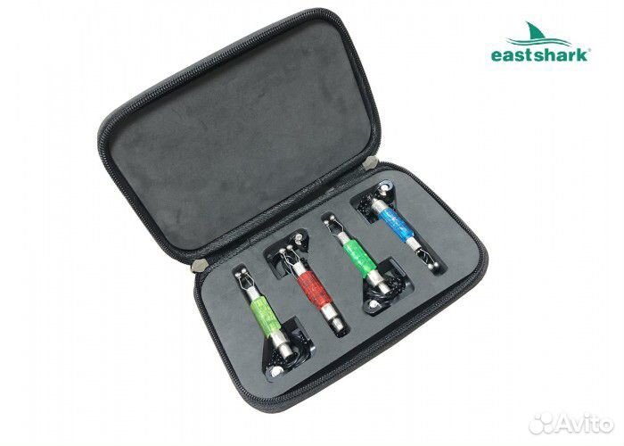 Набор свингеров на цепочке с подсветкой 4шт кейс