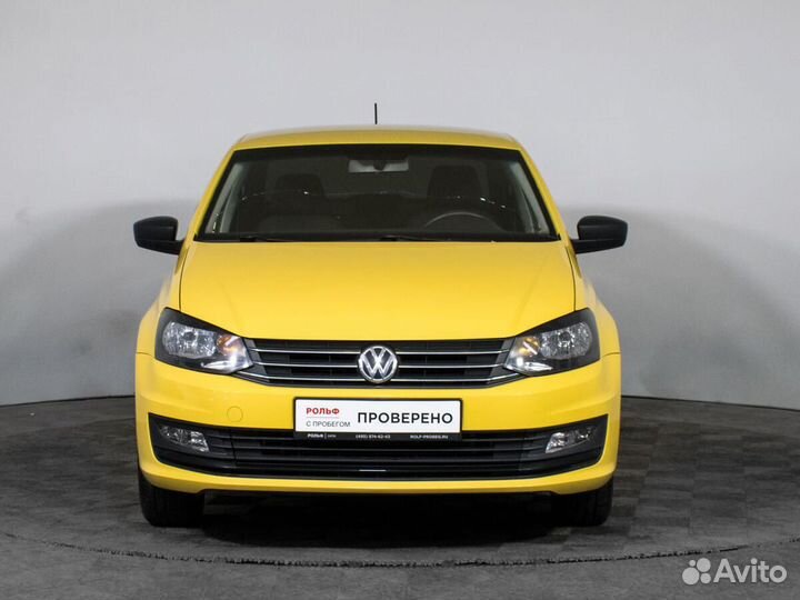Volkswagen Polo 1.6 AT, 2018, 95 655 км
