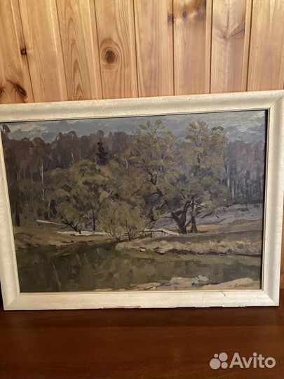 Картина маслом СССР А.А. Дорохов