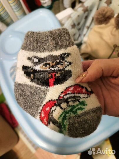 Носочки детские вязаные