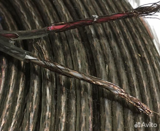 Кабель низкочастотный шгэс 2*0,08 сса