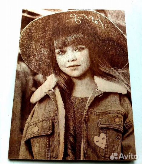 Выжигание портретов на дереве