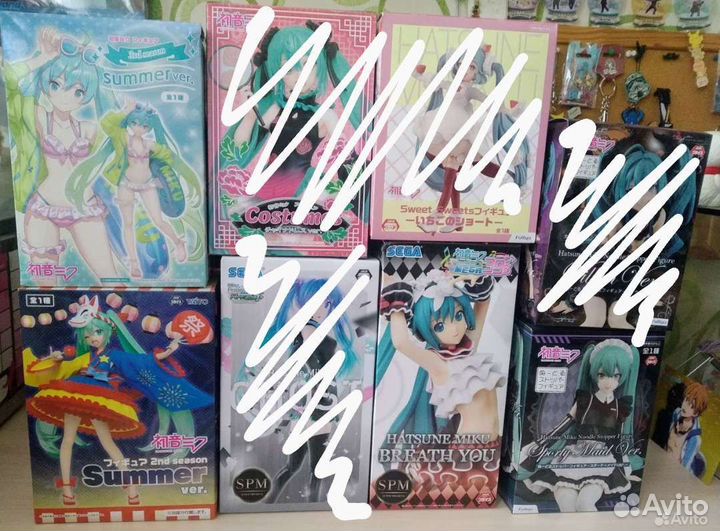 Аниме фигурки оригиналы Хатсуне Мику
