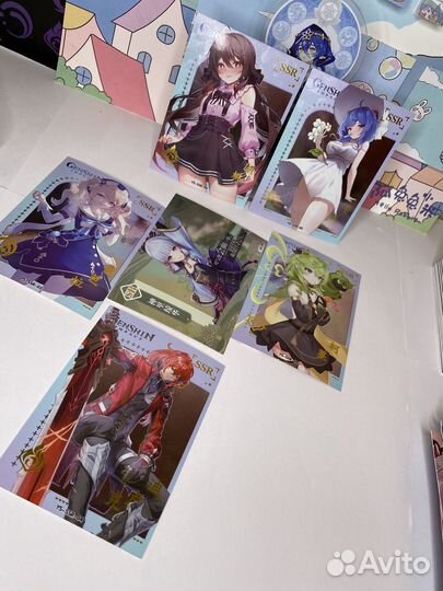 Genshin impact карточки