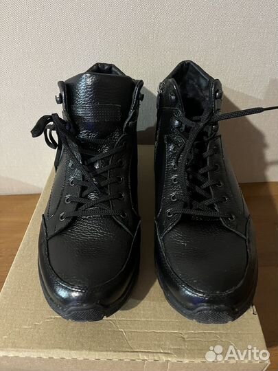 Ботинки мужские зимние натуральная кожа