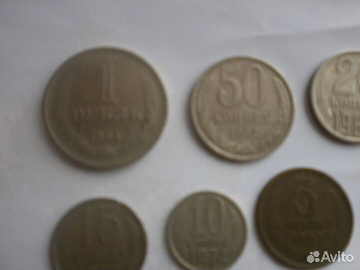 Монеты и купюры СССР, Польши, банка России,Украины