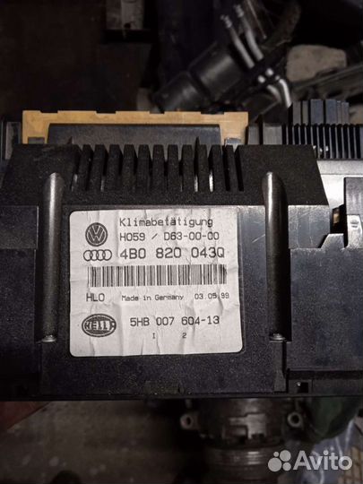 Управление климатом Audi A6 C5