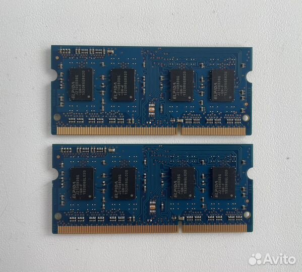 Оперативная память sodimm ddr3 4GB