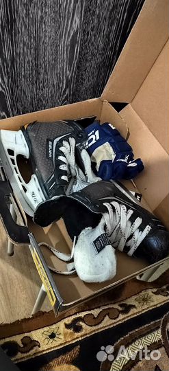 Коньки хоккейные детские 27 размер