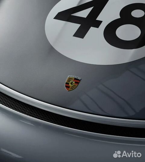 Наклейка с гербом RS Porsche