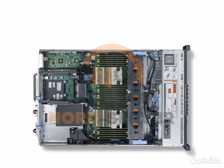 Сервер dell R730 16SFF 2x E5-2660 v3 96GB