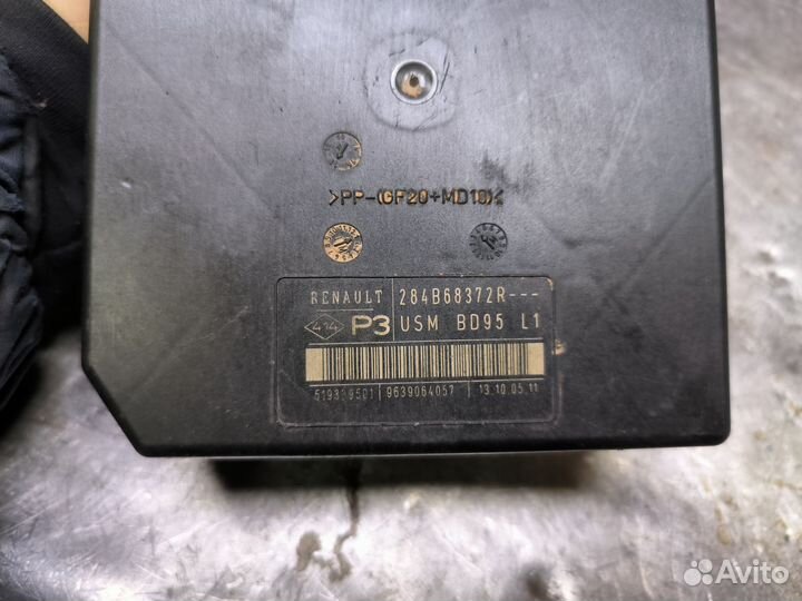 Renault Megane III блок предохранителей