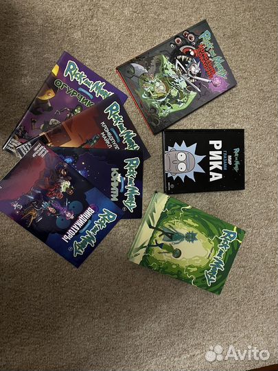 Комиксы рик и морти