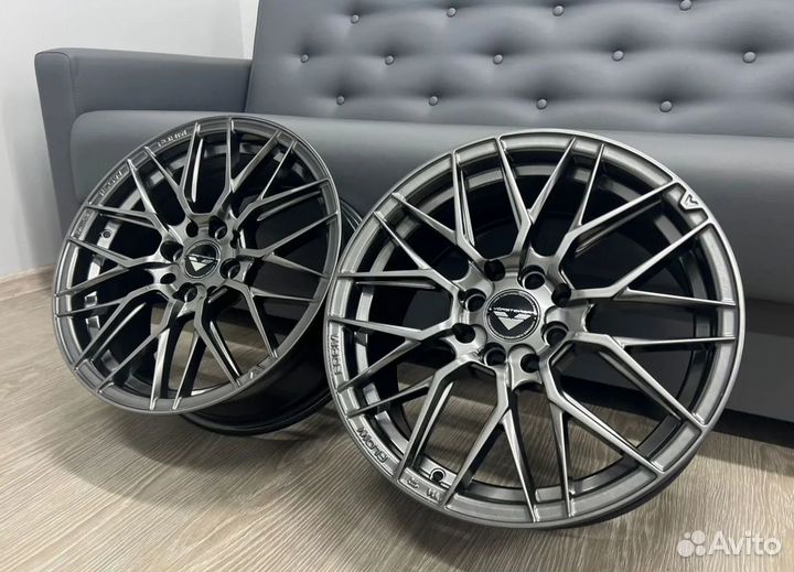 Диски графит Vf107 R16 5-114.3 на Kia huyndai