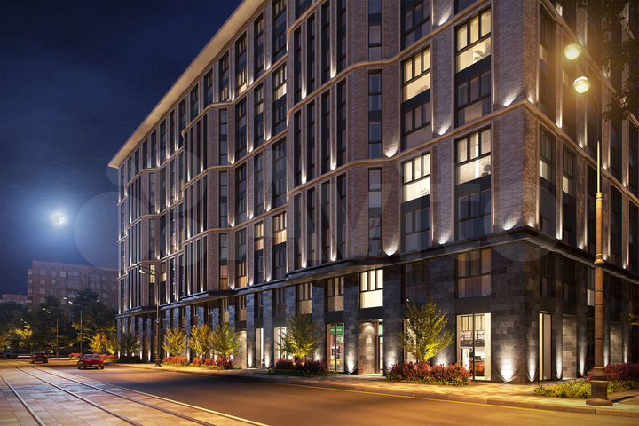 Апартаменты-студия, 34,7 м², 8/10 эт.