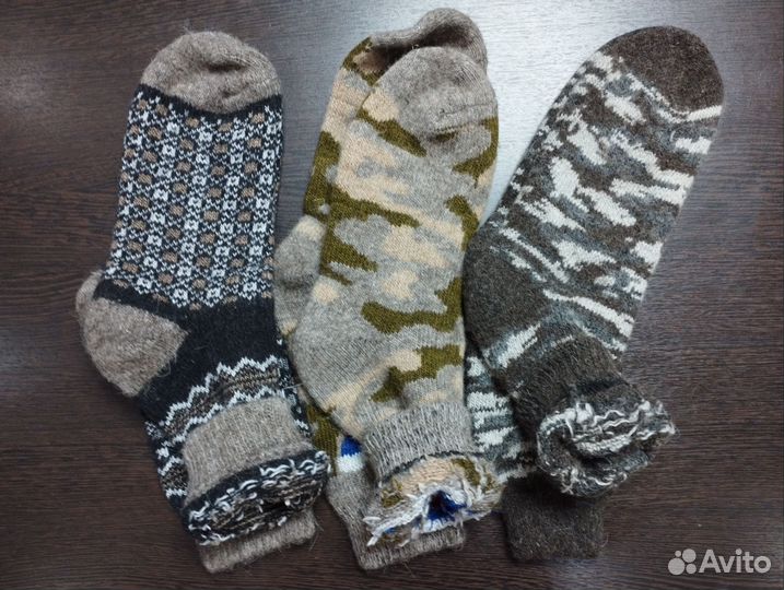 Носки мужские шерстяные