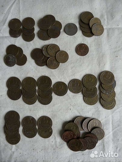 Монеты СССР с 1980 по 1991 год