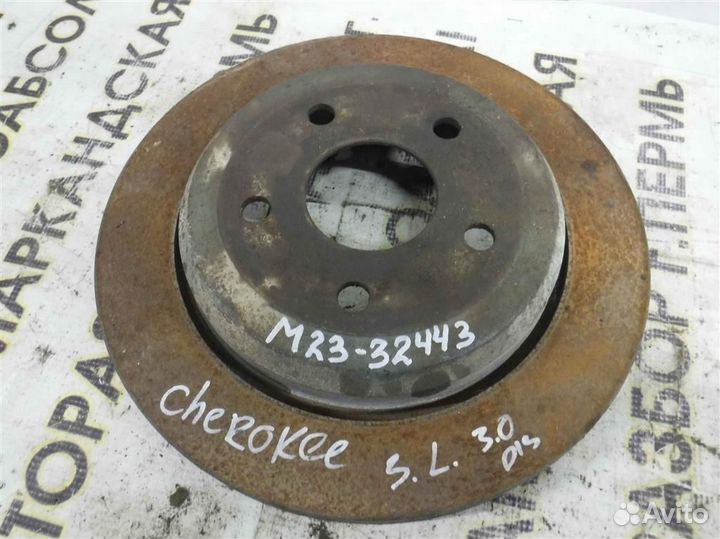 Диск тормозной задний Jeep Grand Cherokee (WK2) 2