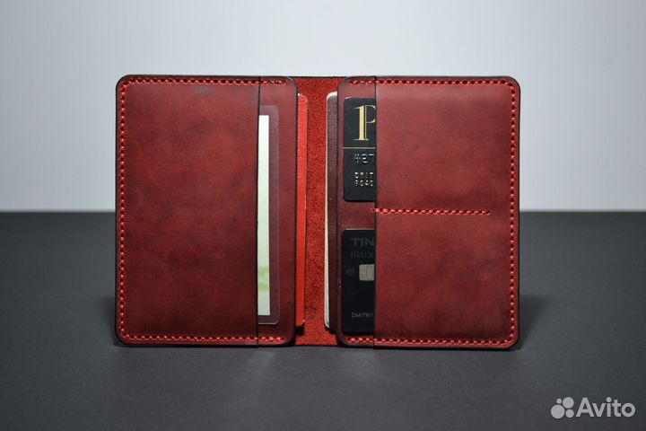 Обложка на паспорт из натуральной кожи