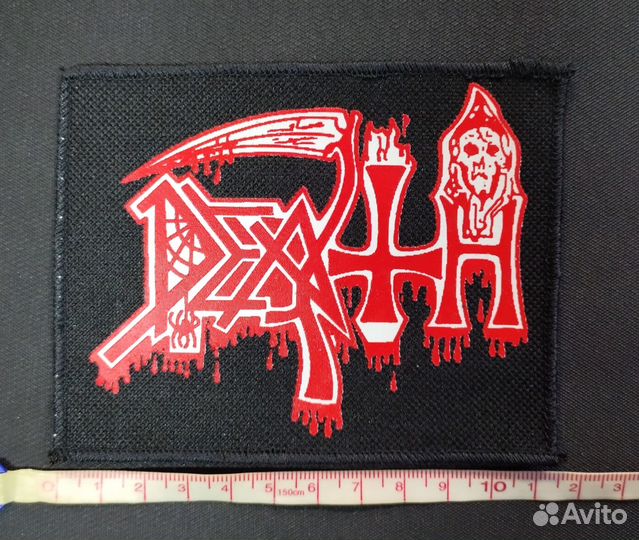 Нашивка катаная - Death