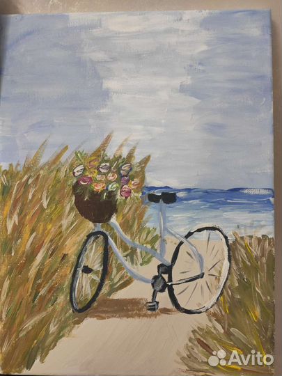 Картина маслом на холсте пейзаж