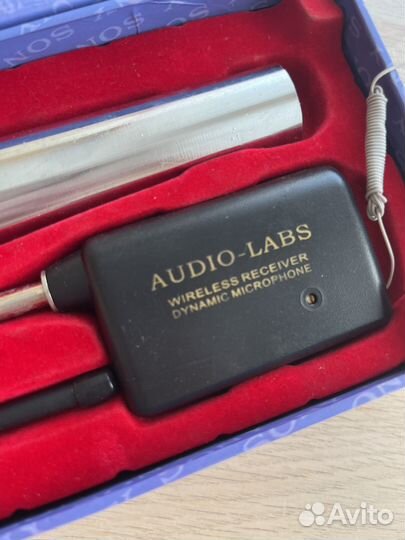 Беспроводной/проводной микрофон sony wm/719