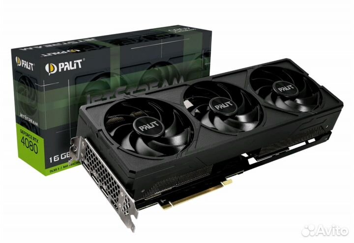 Видеокарта Palit GeForce RTX 4080 JetStream