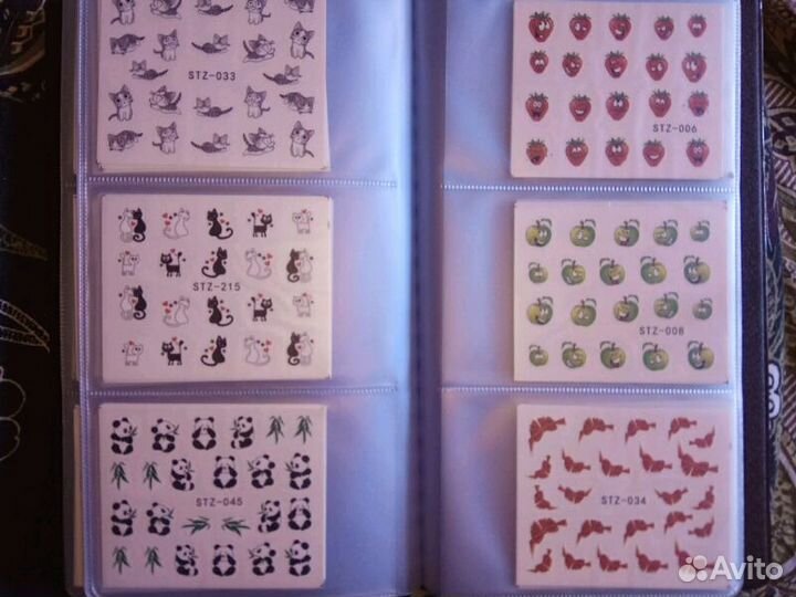 Слайды для ногтей