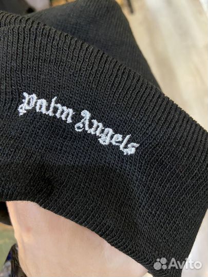 Шапка palm angels черная