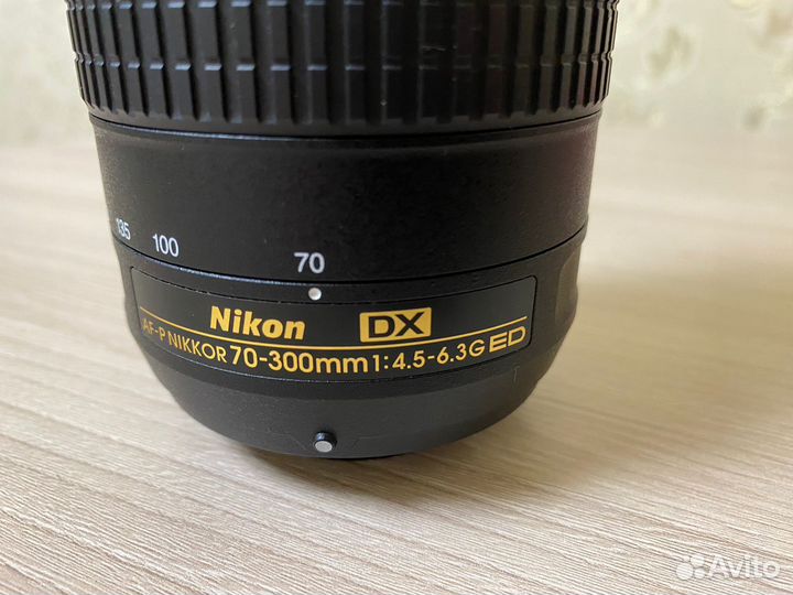 AF-P DX nikkor 70-300mm f/4.5-6.3G ED