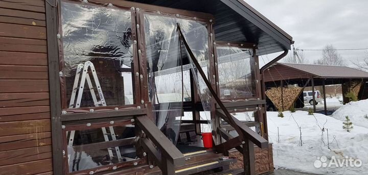 Мягкие окна под ключ