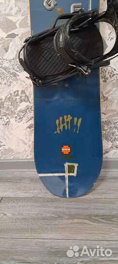 Сноуборд Burton Seven156cm+крепления К2 Cnich