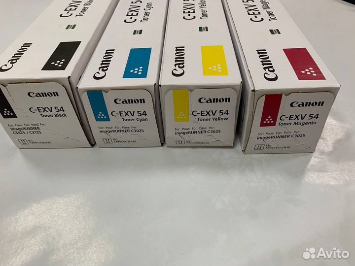 Картридж оригинальный C- EXV54