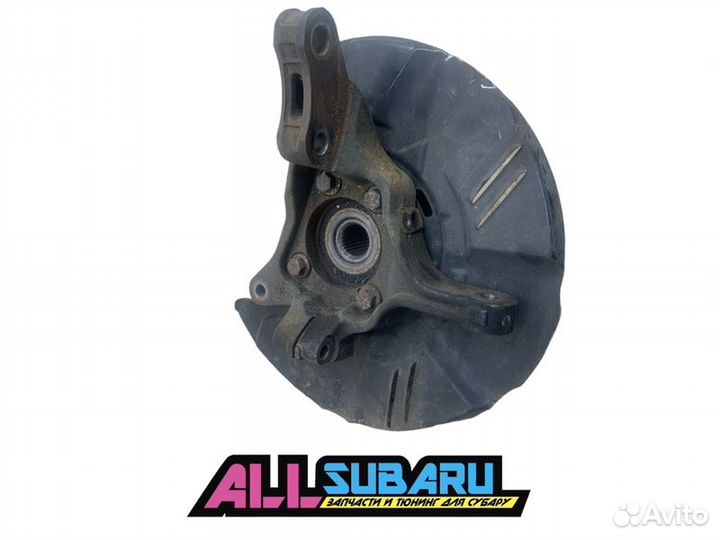 Кулак передний, ступица, цапфа передний левый