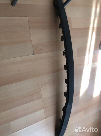 Юбка переднего бампера корса D оригинал левое