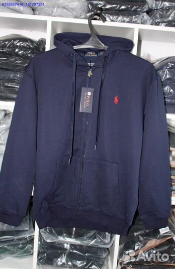 Polo Ralph Lauren зип худи хлопок (Арт.72376)