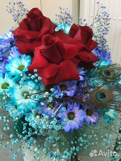 Букет цветов. №2 ‘Краски Востока’ большой